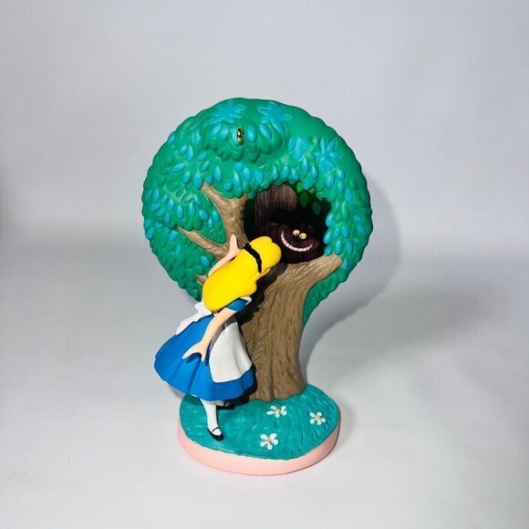 Hallmark Keepsake Ornament Disney Alice Meets the Cheshire Cat - Picture 2 of 7